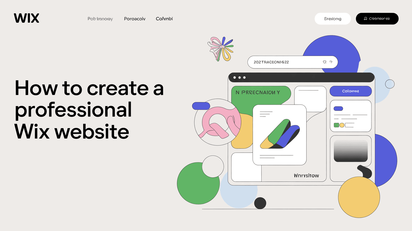 Step-by-step guide to building a professional Wix website for clients.