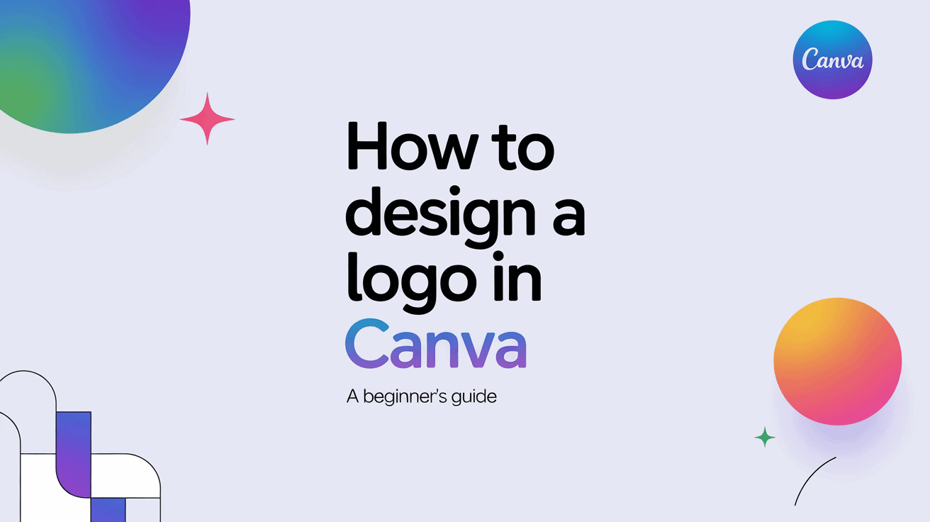 Step-by-step tutorial on creating a logo in Canva for beginners.