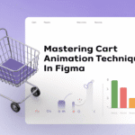 Cart animation techniques in Figma for e-commerce design and user experience.