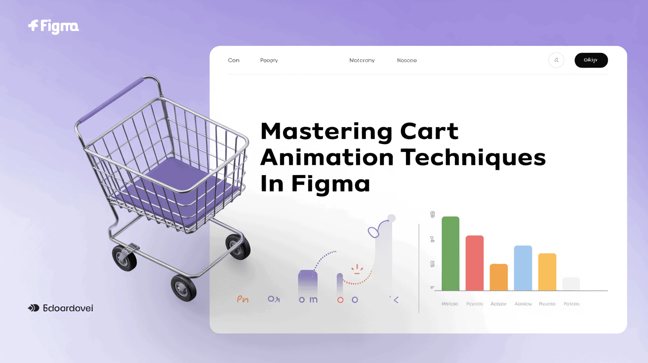 Cart animation techniques in Figma for e-commerce design and user experience.