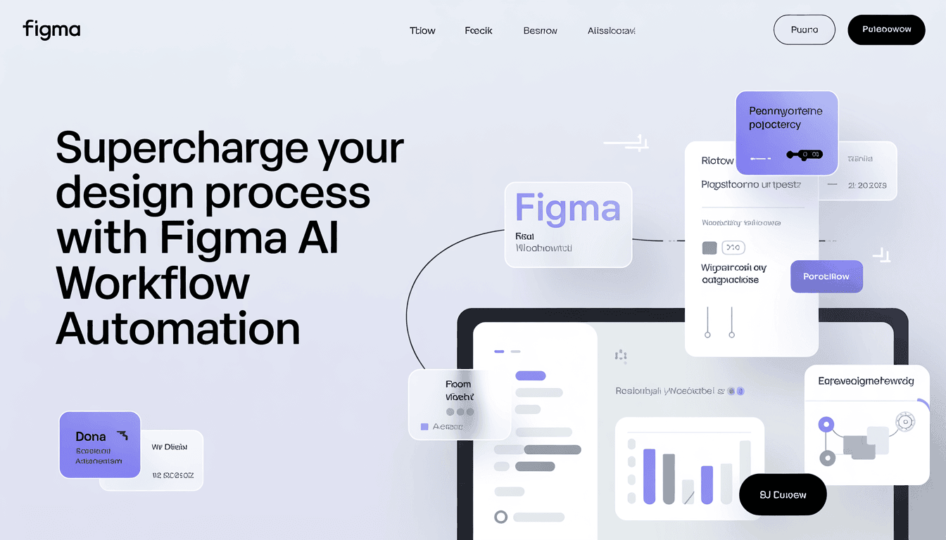 Figma AI workflow automation for design process enhancement and efficiency.