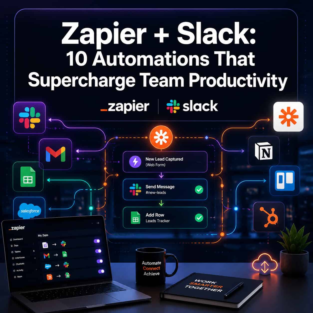 10 Game-Changing Zapier Slack Automations to Supercharge Your Team's Productivity