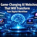 AI websites transforming digital workflows with innovative tools.
