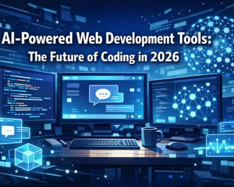AI-powered web development tools for future coding in 2024.