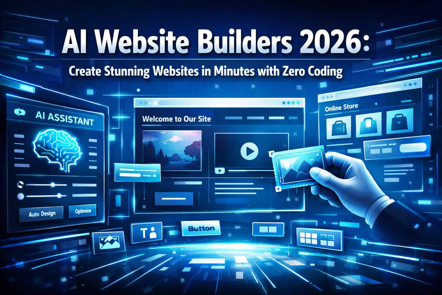 AI Website Builders 2024: Create stunning websites quickly with zero coding using AI-powered tools.