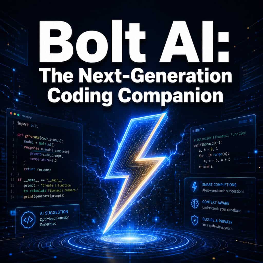 Bolt AI: The Next-Generation Coding Companion Transforming Developer Productivity