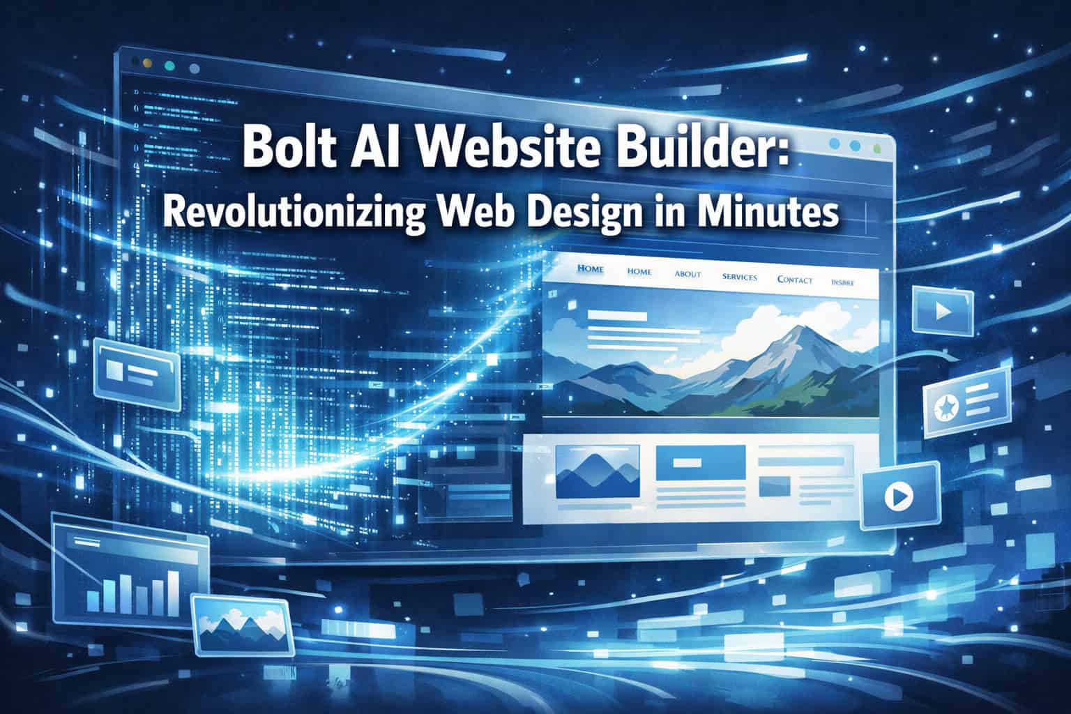 Innovative AI website builder transforming web design quickly and easily.
