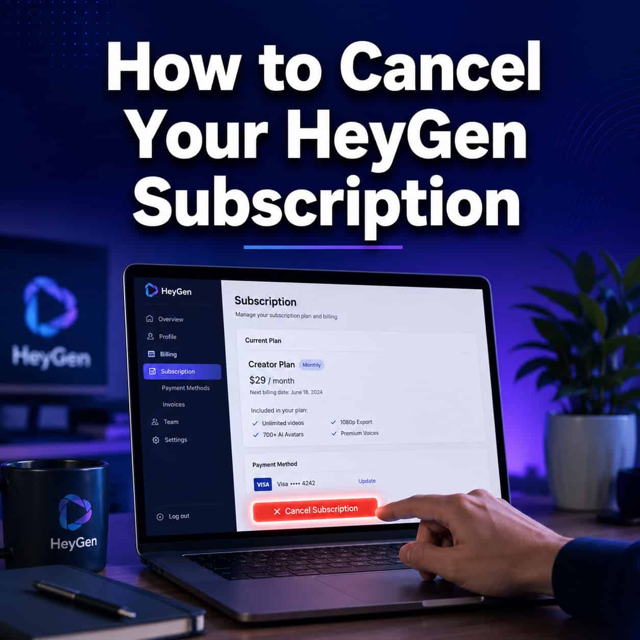 Complete Guide: How to Cancel Your Heygen Subscription Quickly and Easily