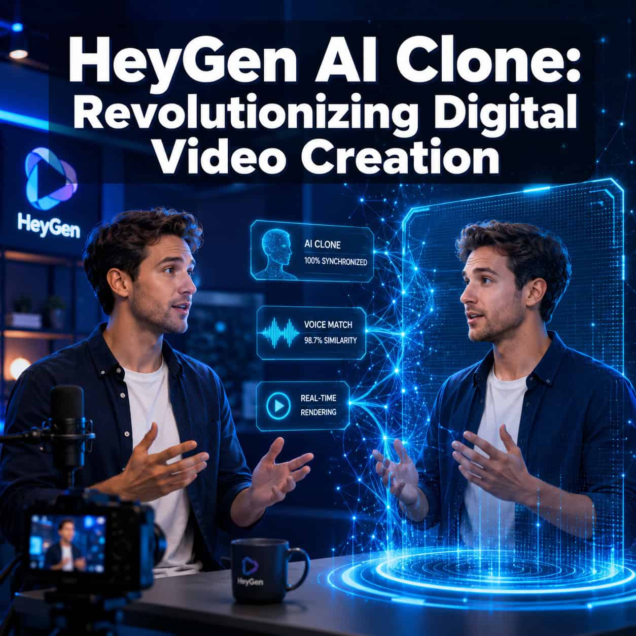 HeyGen AI Clone: Revolutionizing Digital Video Creation with Cutting-Edge Synthetic Media