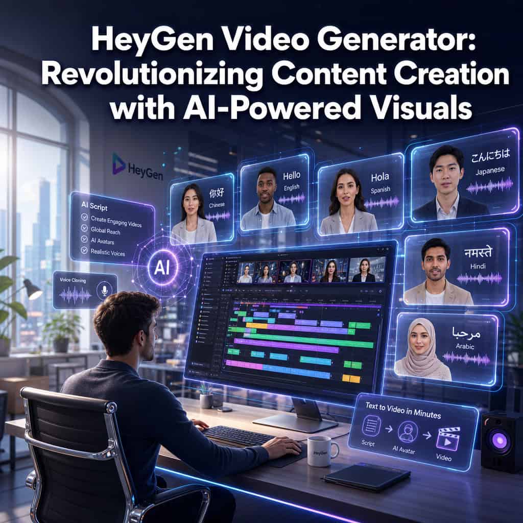 HeyGen Video Generator: Revolutionizing Content Creation with AI-Powered Visuals