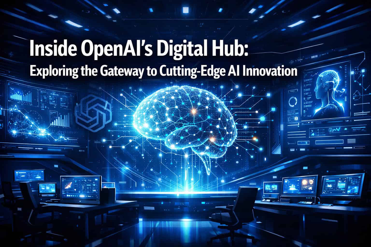 AI hub digital innovation, OpenAI, AI research, technology, neural networks, AI development, digital.