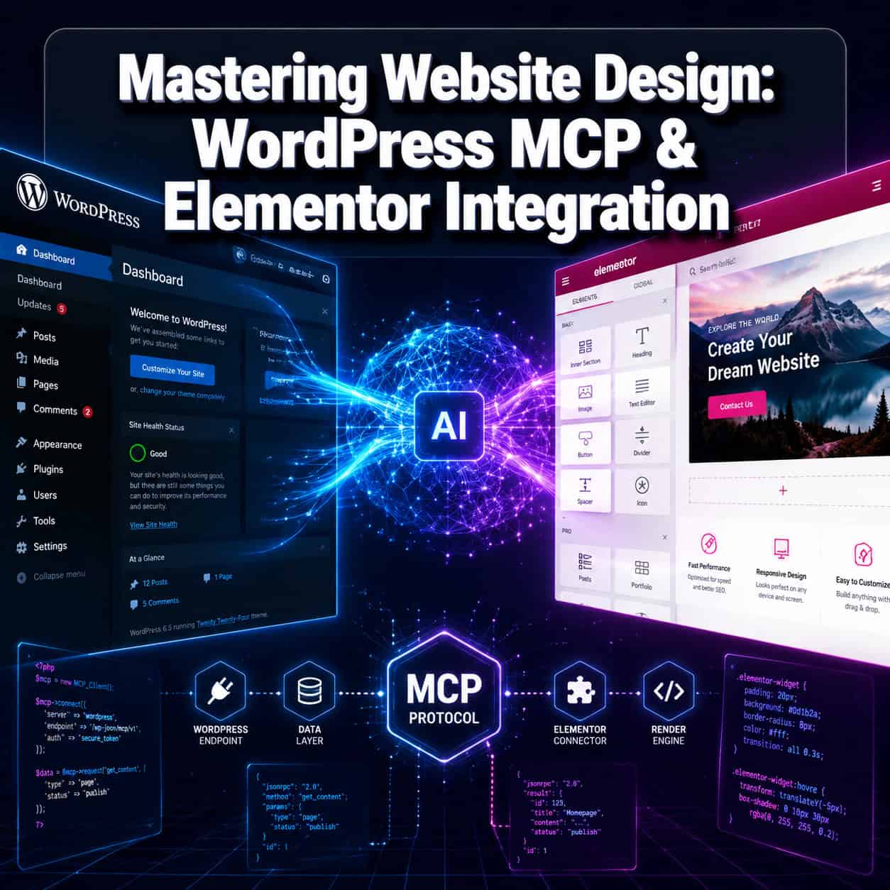 Mastering Website Design: The Ultimate Guide to WordPress MCP and Elementor Integration