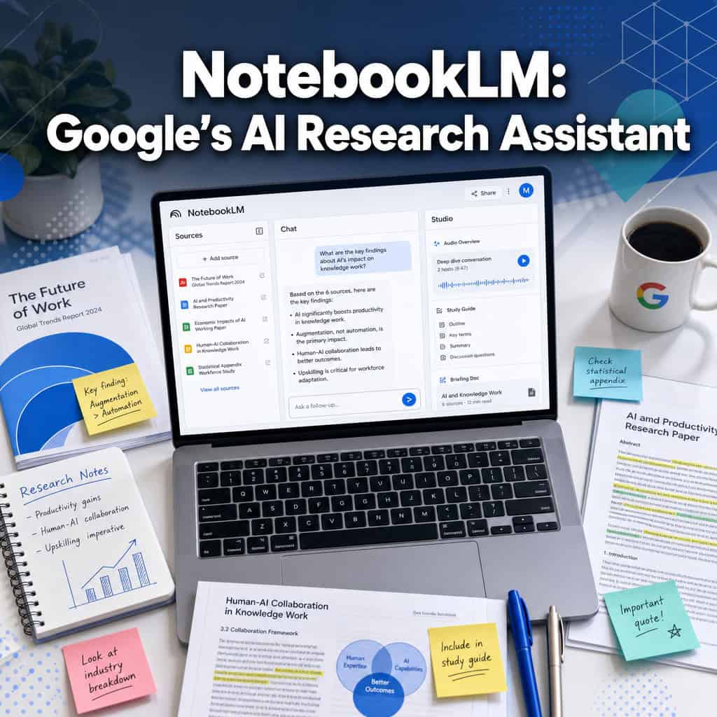 NotebookLM: Google's AI-Powered Research Assistant Revolutionizing Information Management