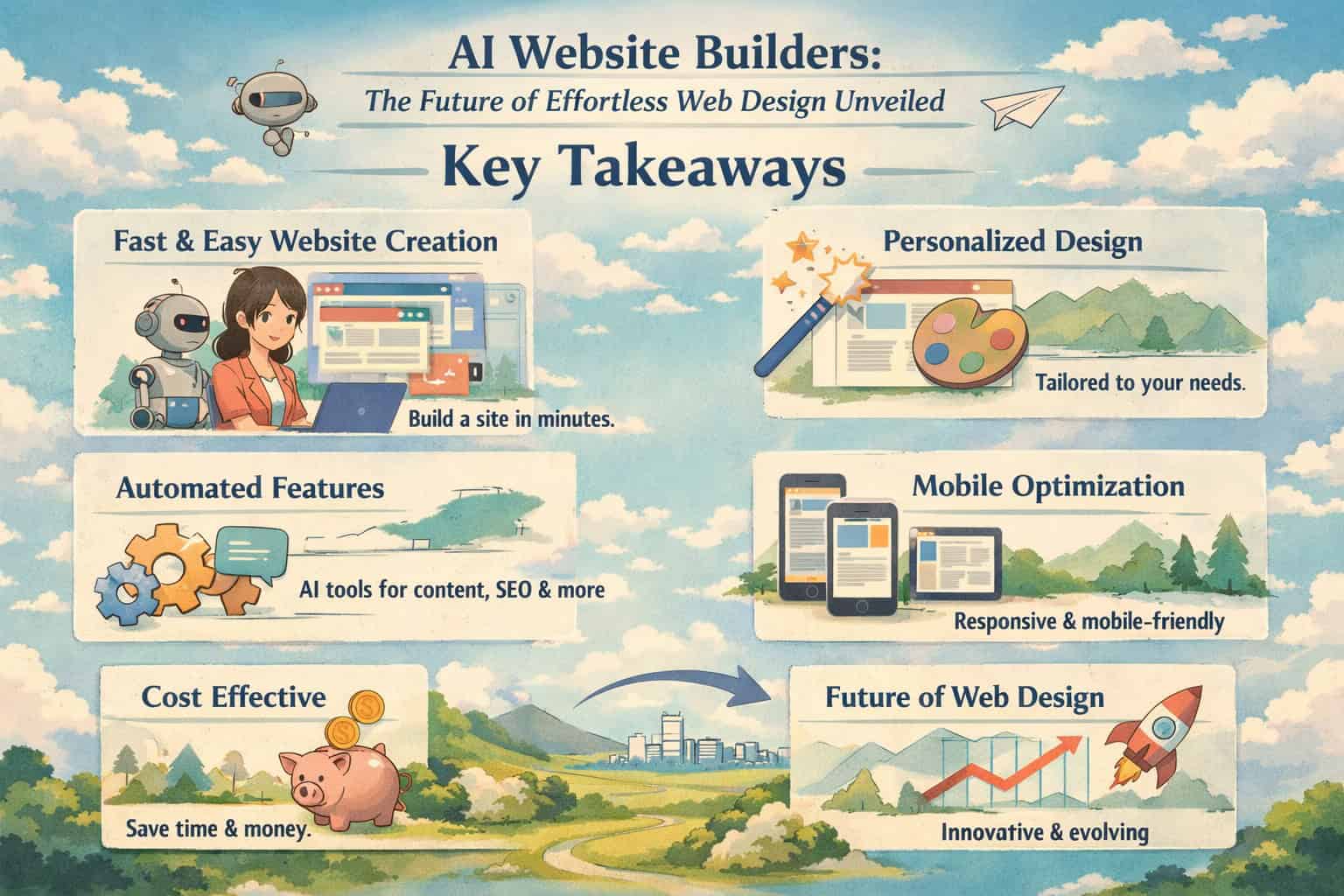 AI Website Builders: The future of easy, automated web design solutions.