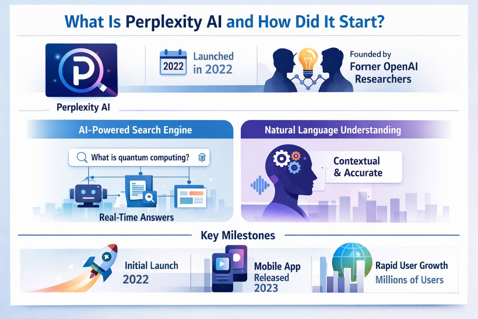 Perplexity AI search engine with AI-powered technology and natural language understanding.