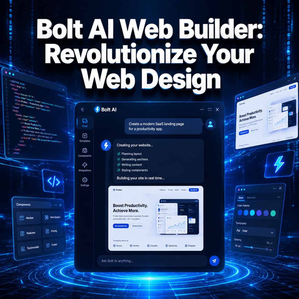Revolutionize Your Web Design: How Bolt AI Web Builder is Transforming Digital Creation