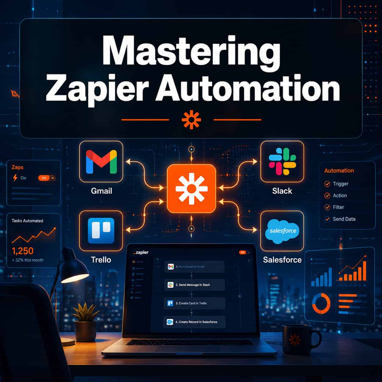 Unleashing Productivity: A Comprehensive Guide to Mastering Zapier Automation