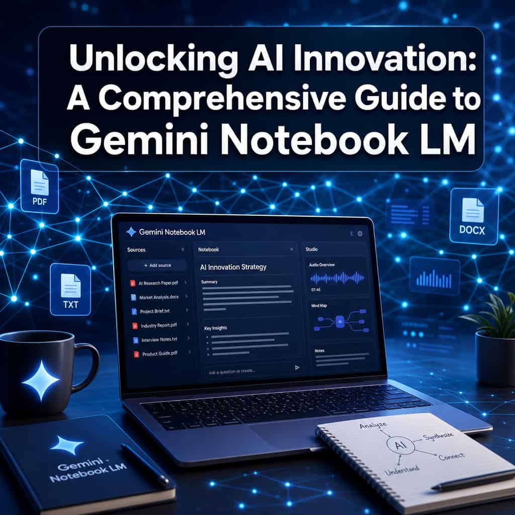 Unlocking AI Innovation: A Comprehensive Guide to Gemini Notebook LM