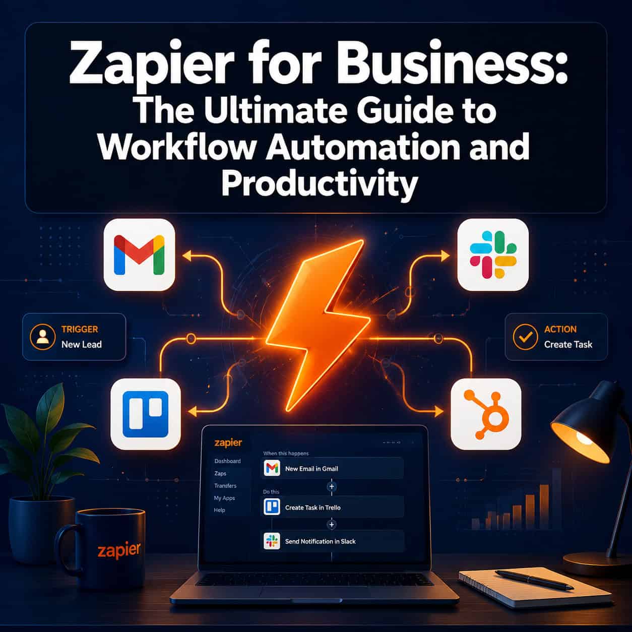 Zapier for Business: The Ultimate Guide to Workflow Automation and Productivity