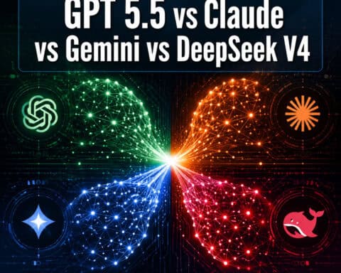 gpt 5.5 vs newest cloude vs newest google gemini vs deepseek v4