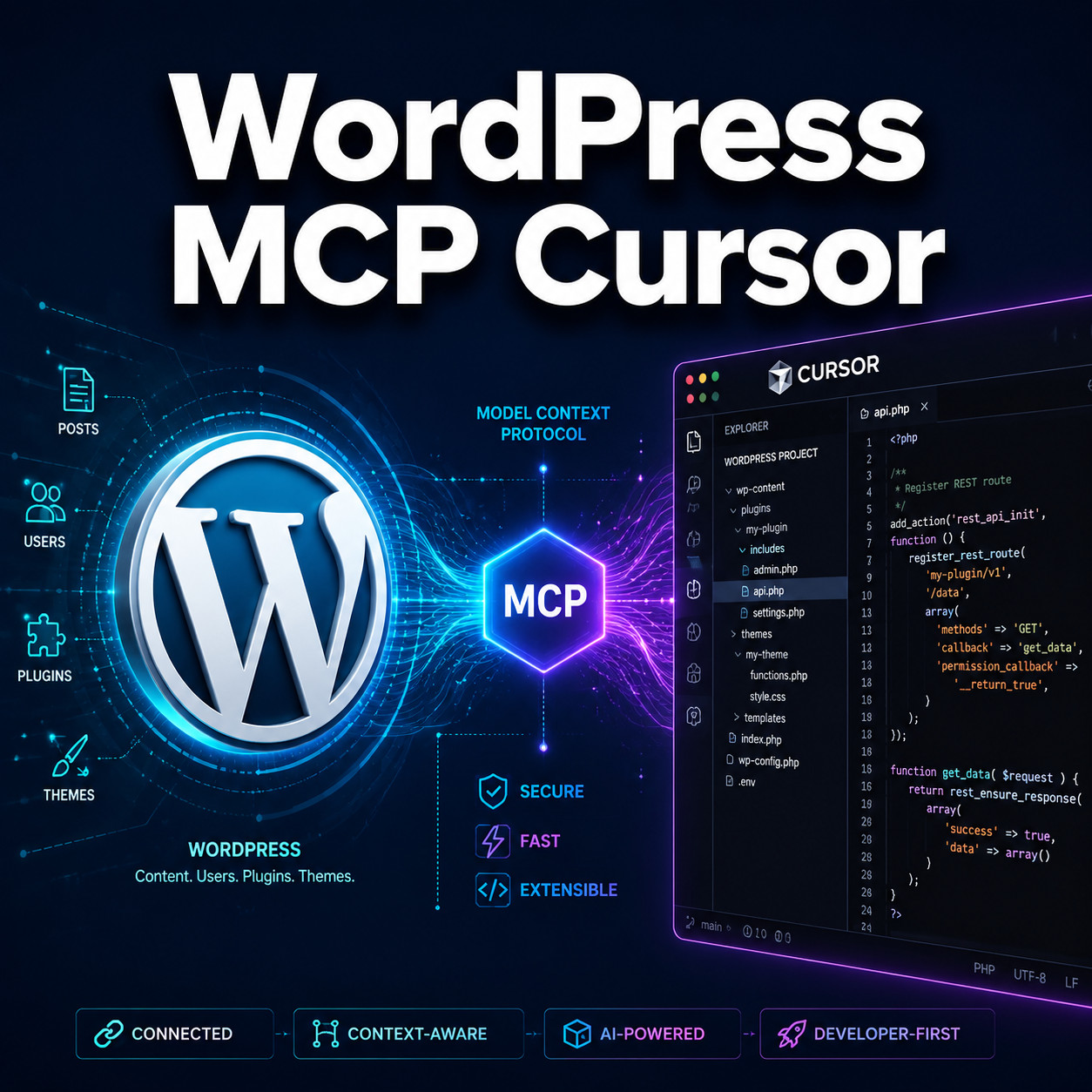 wordpress mcp cursor
