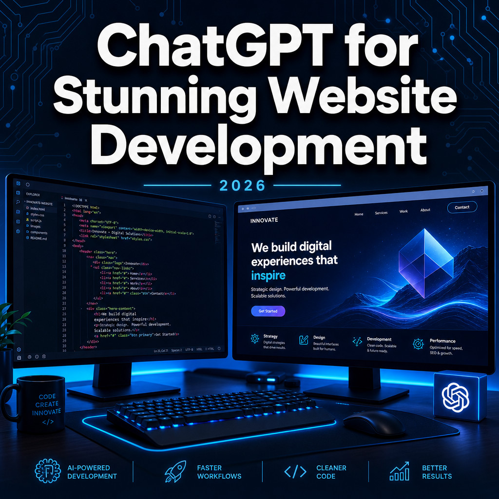 10 Innovative Ways to Leverage ChatGPT for Stunning Website Development