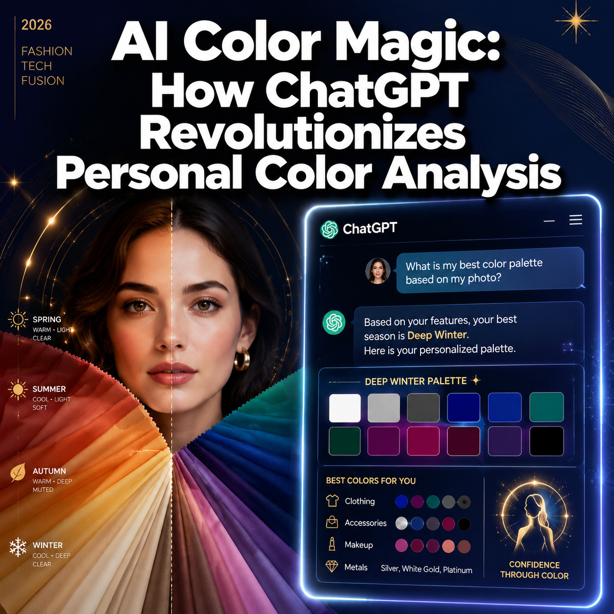 AI Color Magic: How ChatGPT Revolutionizes Personal Color Analysis
