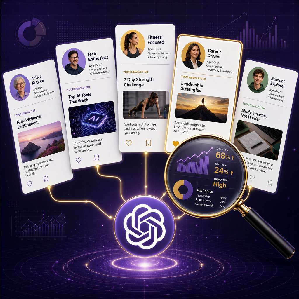 Can ChatGPT Help Personalize Newsletters for Different Audience Segments