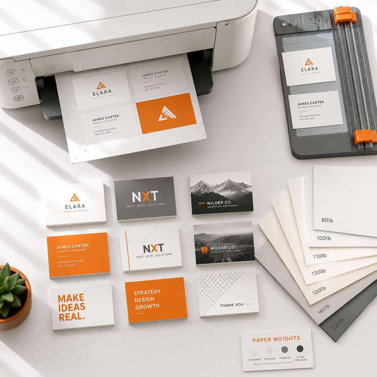 Can I Print Business Cards at Home from Canva?