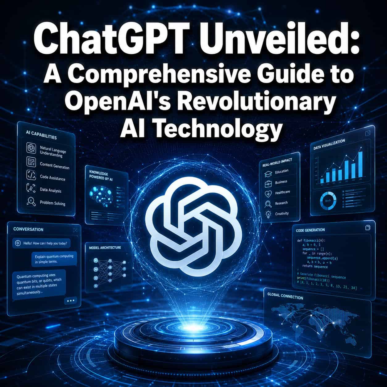 ChatGPT Unveiled: A Comprehensive Guide to OpenAI's Revolutionary AI Technology