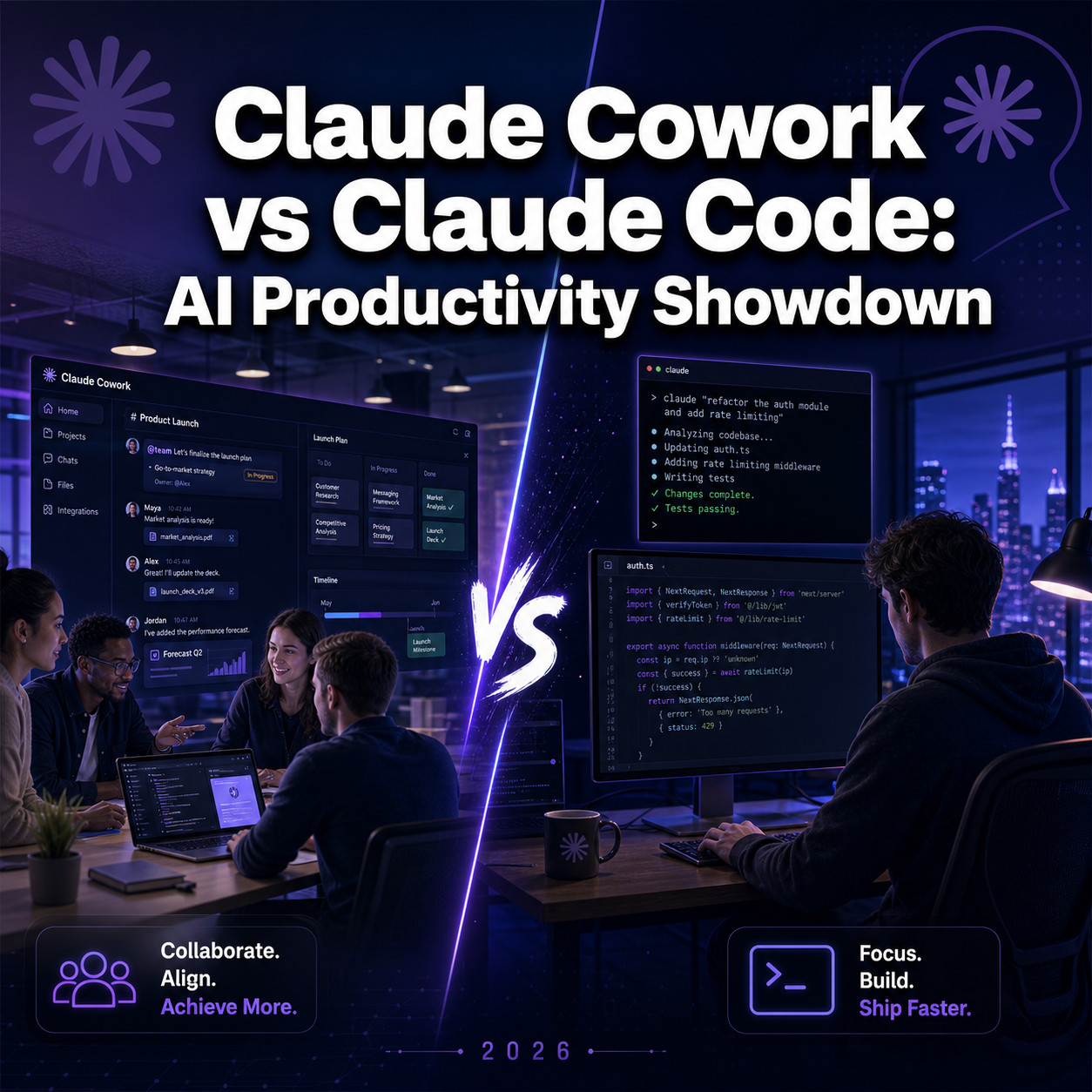 Claude Cowork vs Claude Code: A Comprehensive AI Productivity Showdown