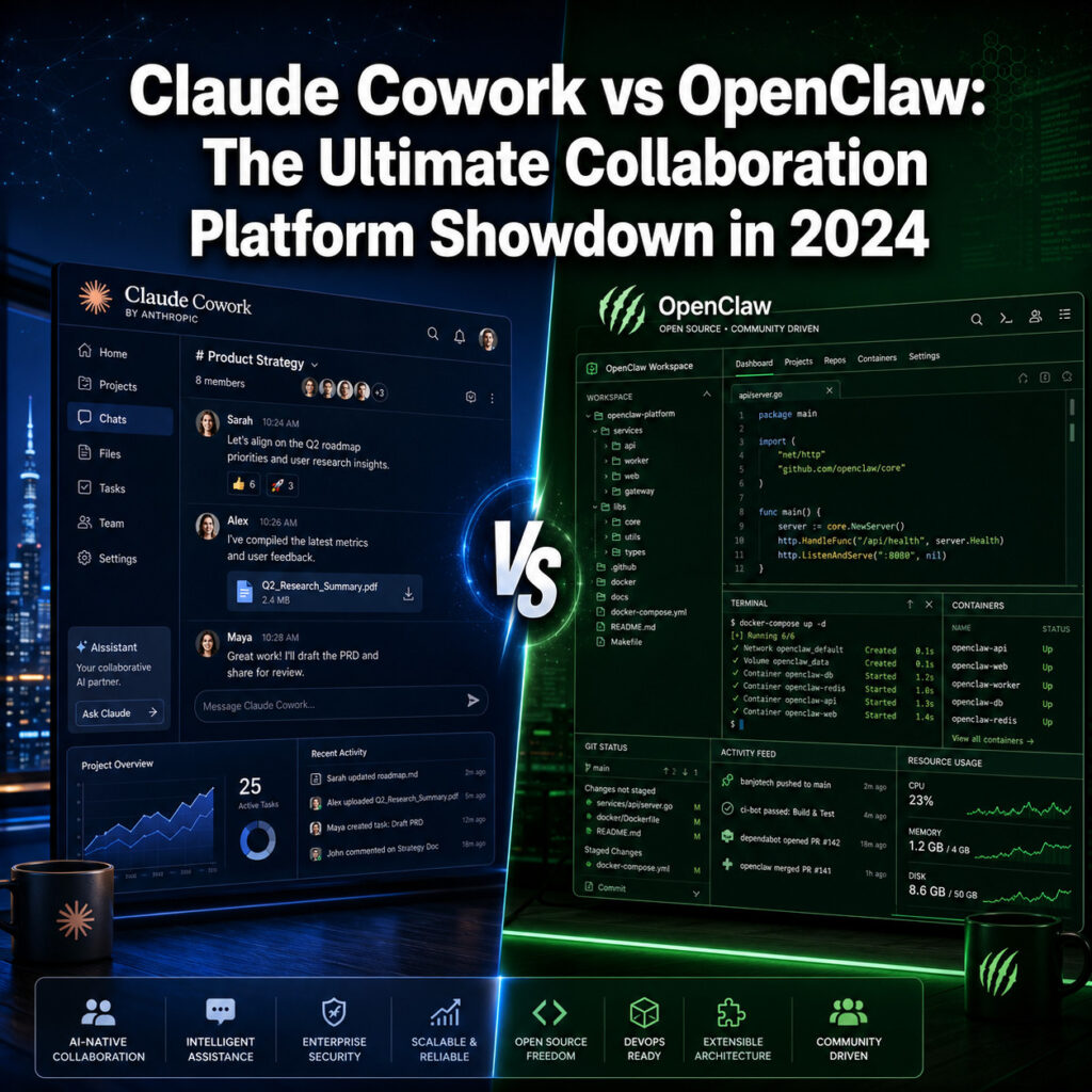 Claude Cowork vs OpenClaw: The Ultimate Collaboration Platform Showdown in 2024