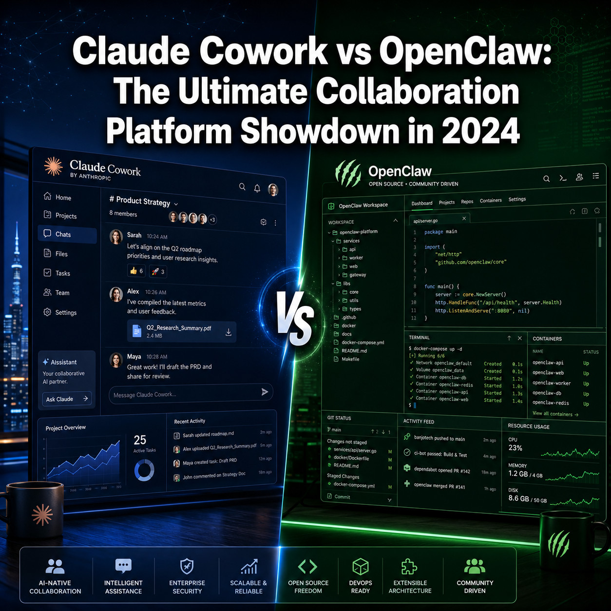 Claude Cowork vs OpenClaw: The Ultimate Collaboration Platform Showdown in 2024