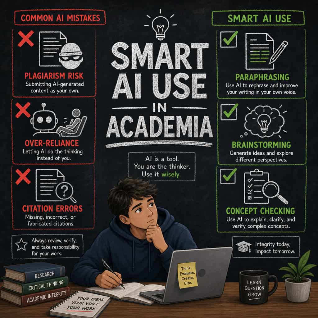 Common Mistakes Students Make with AI Academic Support