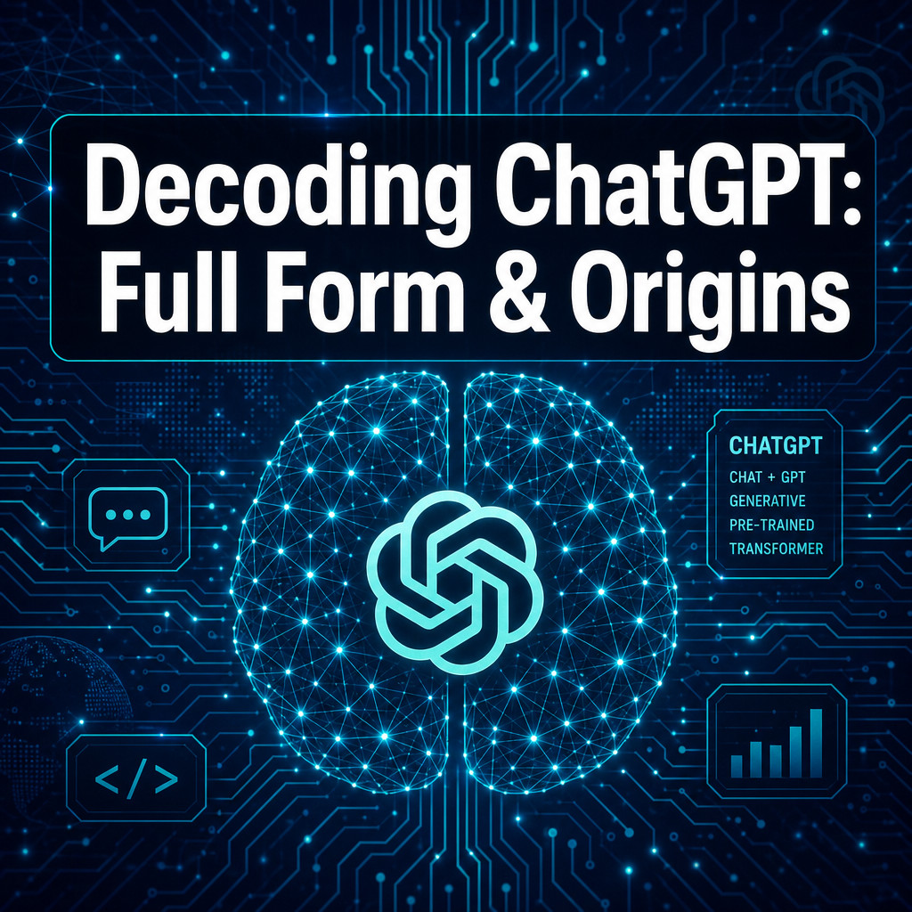 Decoding ChatGPT: The Full Form and Origins of OpenAI's Revolutionary Language Model