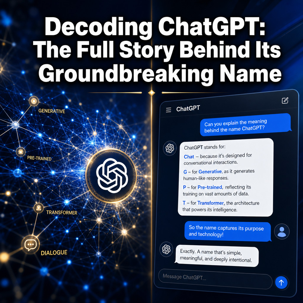 Decoding ChatGPT: The Full Story Behind Its Groundbreaking Name