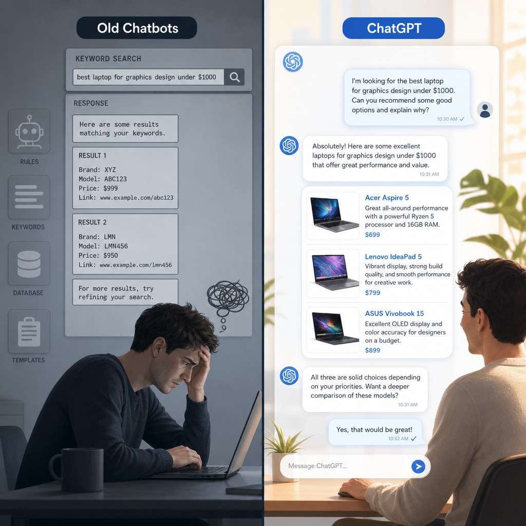 How Is ChatGPT Different From Regular Chatbots