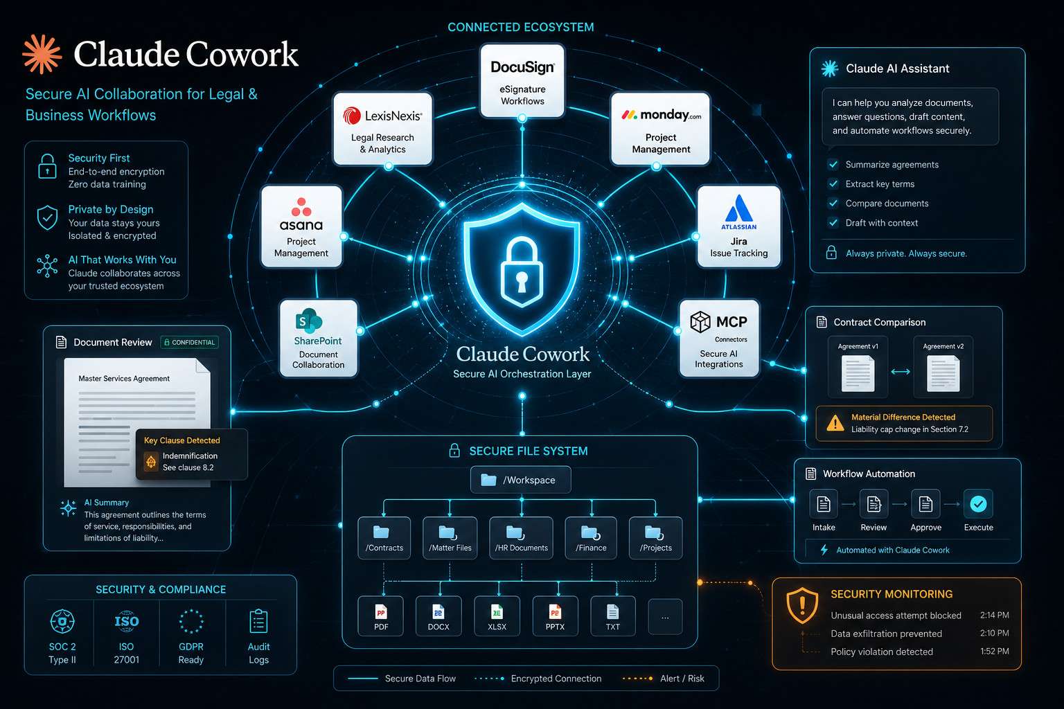 How Secure Is Claude Cowork for Handling Sensitive Project Data