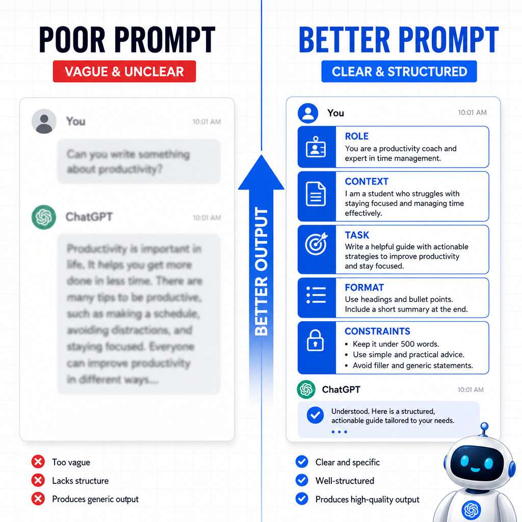 How Writing a Good Prompt Is Different from Normal Writing