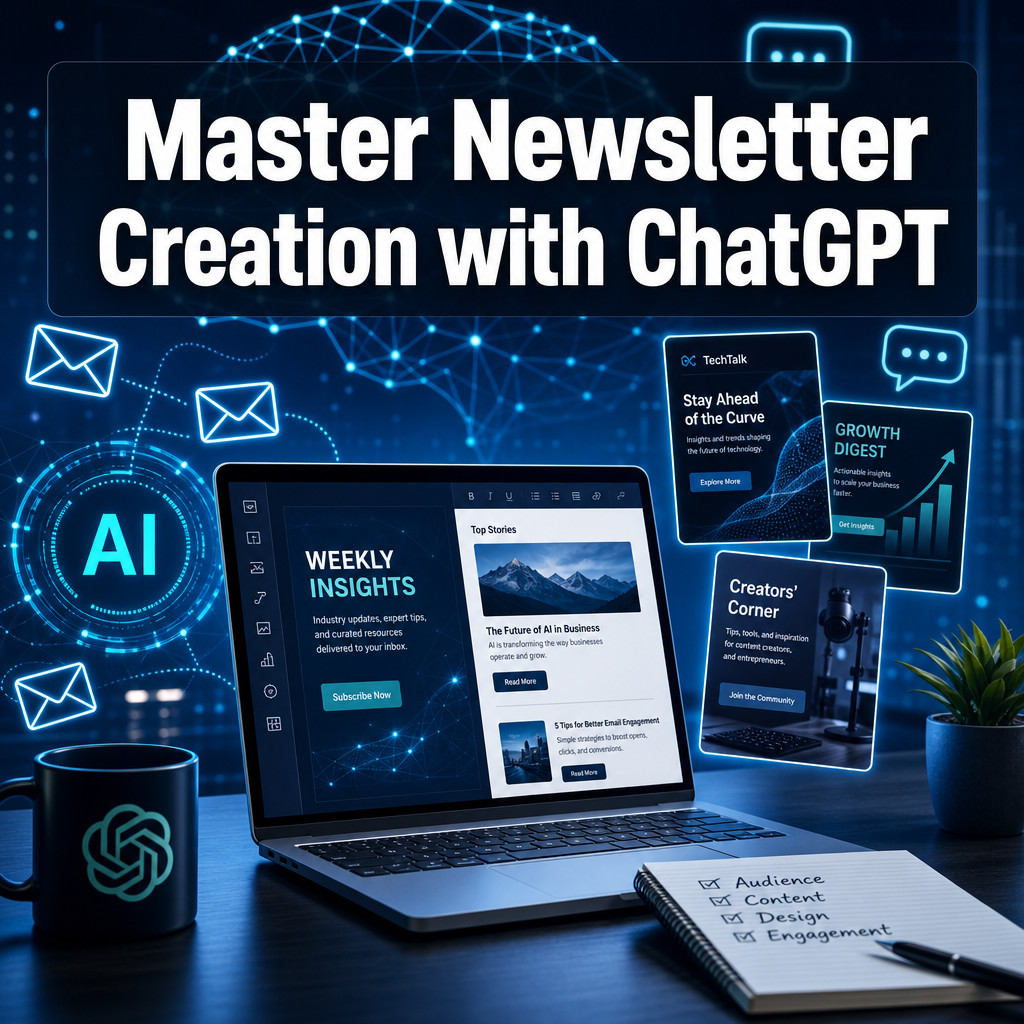 Revolutionize Your Email Marketing: Mastering Newsletter Creation with ChatGPT
