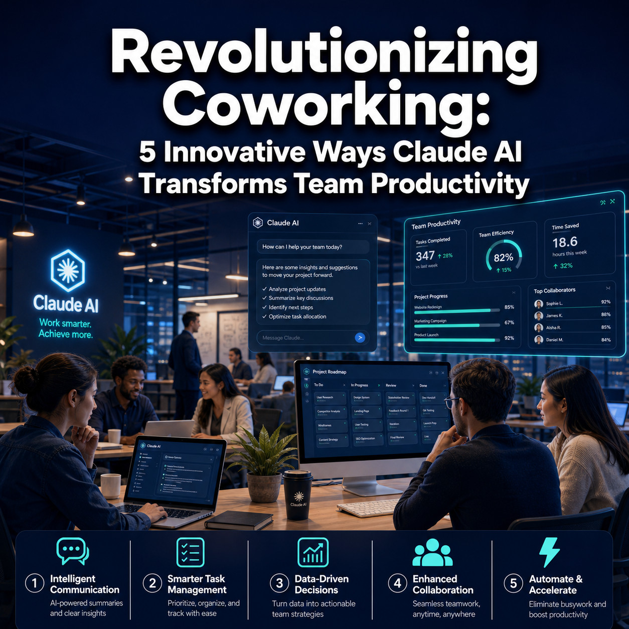 Revolutionizing Coworking: 5 Innovative Ways Claude AI Transforms Team Productivity