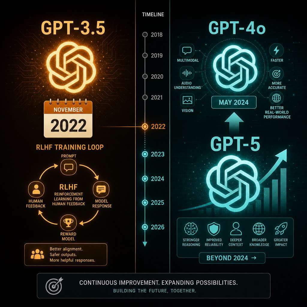 The Model Evolution: From GPT-3.5 to GPT-5