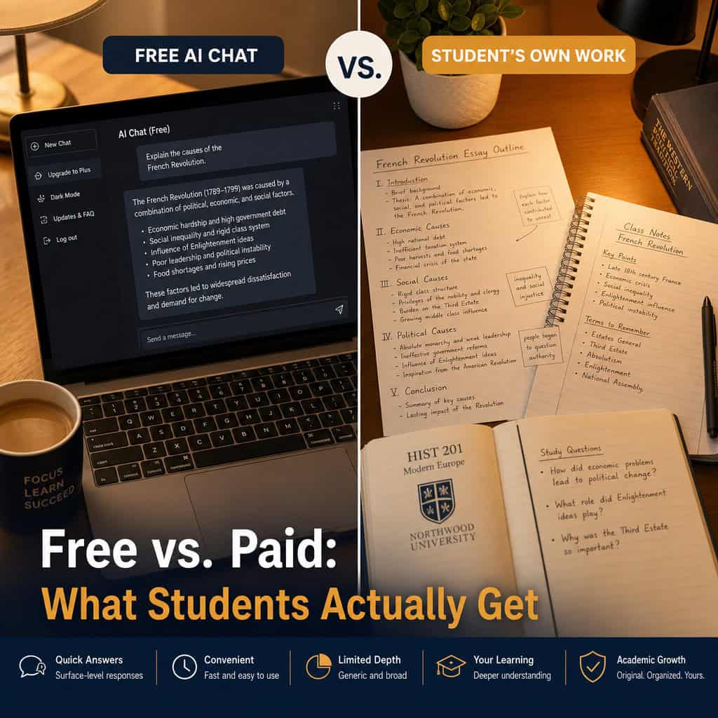 What Does the Free ChatGPT Plan Actually Include for Students