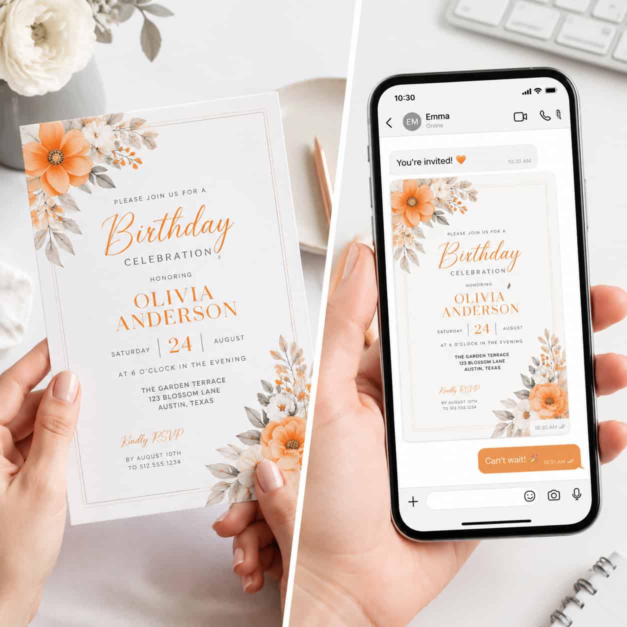 What Size Should My Birthday Invitation Be for Printing?