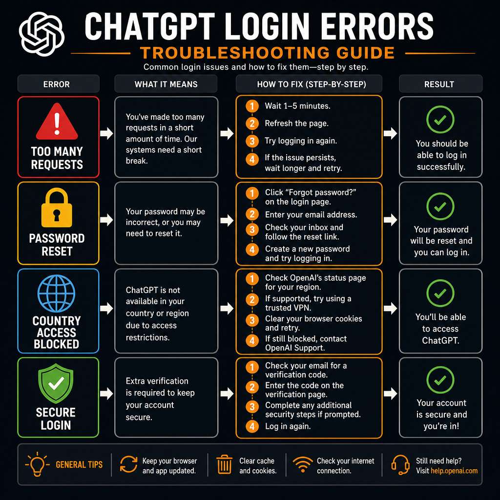 Why Am I Getting a Login Error When Trying to Access ChatGPT